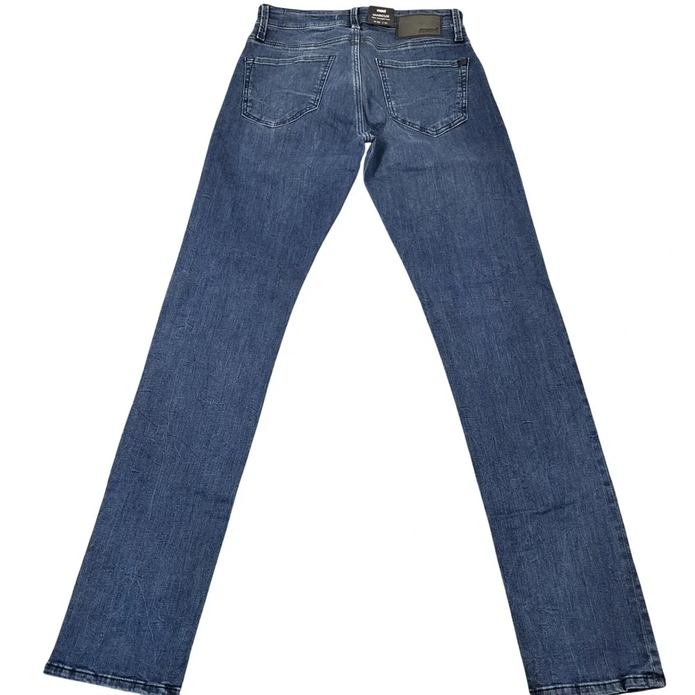 Mavi Men's Marcus Slim Straight Jeans 28x34 Midnight Miami Dark Wash Stretch NWT